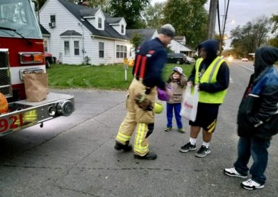 firefighters on halloween